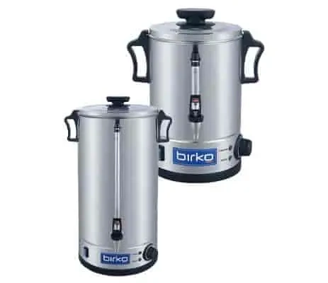 BIRKO COMMERCIAL STAINLESS STEEL URN 10 LTR