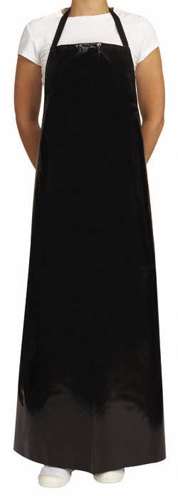PRO CHEF PVC BLACK BIB APRON 89cm x 120cm