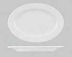 LONG FINE CLASSICWARE OVAL PLATE WIDE RIM 210x150mm