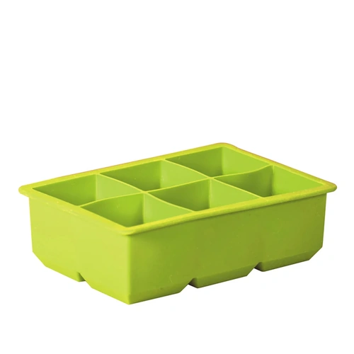 Avanti Silicone 6 Cup King Ice Cube Tray Green | Jumbo Ice Mould