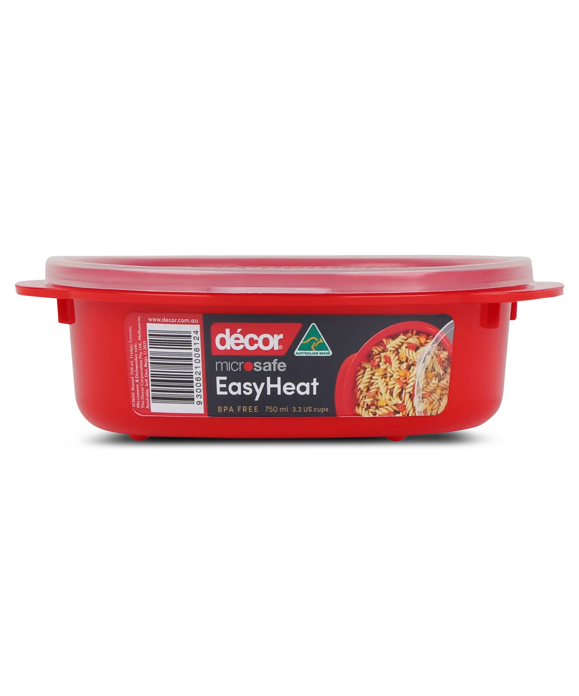 DECOR MICROSAFE ROUND 750ml, 180 DIA x 60mmH