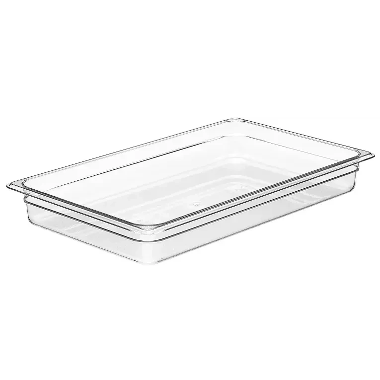 CAMBRO 1/1 x 65mm FOOD PAN 8.5 LTR CLEAR