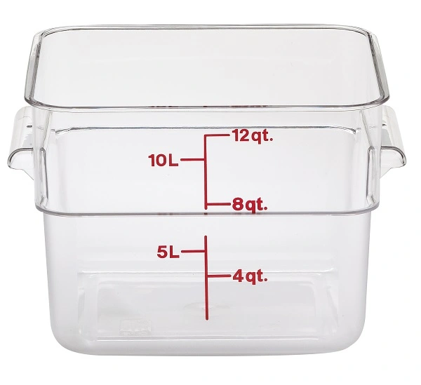 CAMBRO 12 QT CAMWEAR SQUARE CONTAINER