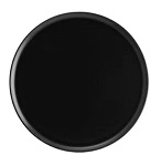BONNA NOTTE ROUND FLAT PLATTER BLK 320mm x 25mm