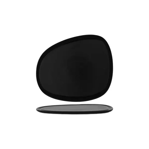 BONNA NOTTE PIUMA ASYMMETRIC PLATE BLK 245m x 205mm x 9mm
