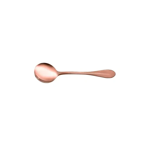 TABLEKRAFT SOHO ROSE GOLD 18/10 SOUP SPOON 1 dozen