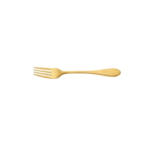 TABLEKRAFT SOHO GOLD 18/10 DESSERT FORK 1 dozen