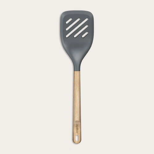 Oak Wood Slotted Turner