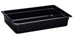 CAMBRO 1/1 x 100mm FOOD PAN 13 LTR BLACK