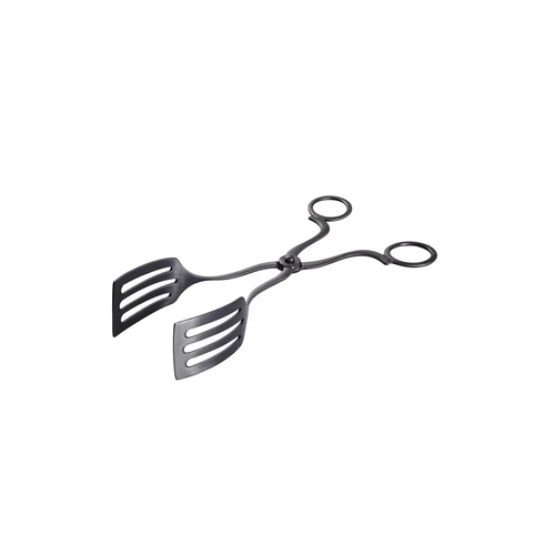 Deluxe Scissor Pastry Tong - Black
