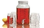 AVANTI GLASS BEVERAGE DISPENSER, 5.7 LTR