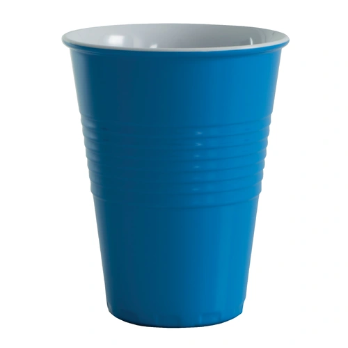 Serroni Miami Melamine Two Tone 400ml Cup - Relex Blue