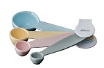 AVANTI RIBBED 4 PIECE MELAMINE MEASURING SPOON SET