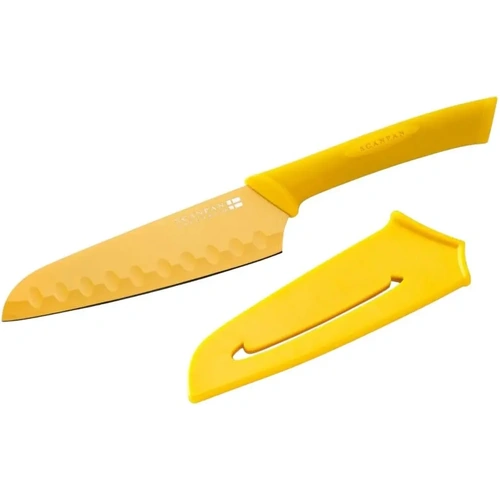 SCANPAN 14cm SANTOKU KNIFE, YELLOW