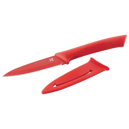 SCANPAN 9cm UTILITY KNIFE, RED