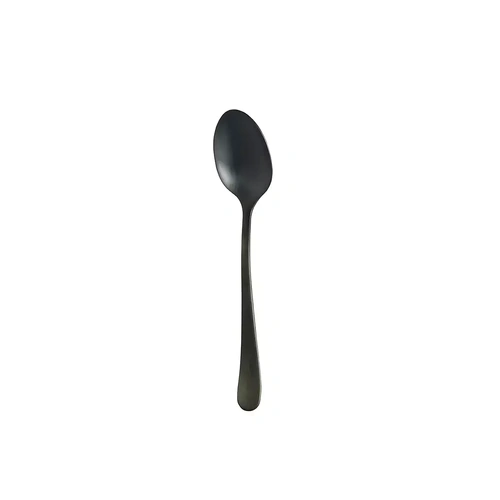 AMEFA AUSTIN MATT BLACK S/ST TEA SPOON 1 dozen