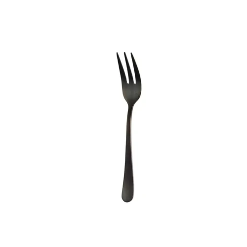 AMEFA AUSTIN MATT BLACK S/ST CAKE FORK 1 dozen