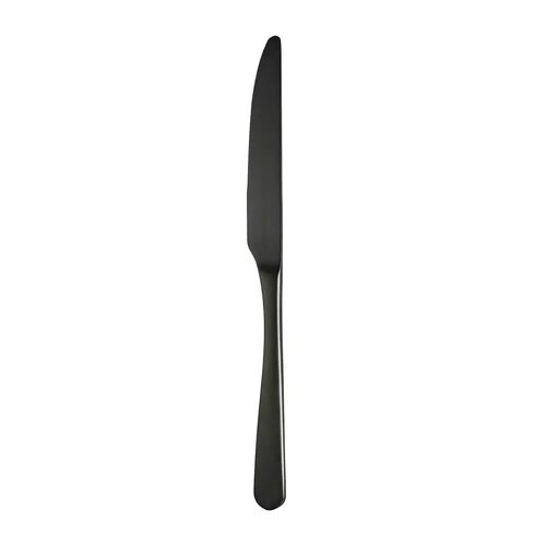 AMEFA AUSTIN MATT BLACK S/ST TABLE KNIFE 1 dozen