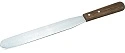 CHEF INOX SPATULA S/ST 150mm WOODEN HANDLE