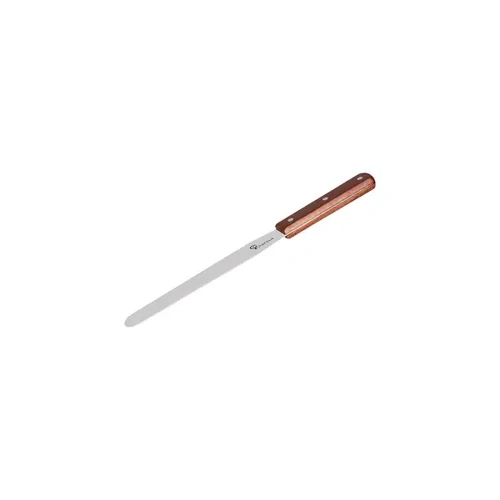 CHEF INOX SPATULA S/ST 200mm WOODEN HANDLE