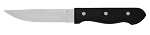 TABLEKRAFT STEAK KNIFE JUMBO POINTED TIP W/BLACK