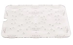 CAMBRO 1/2 SIZE CLEAR DRAIN SHELF