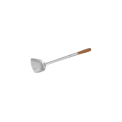 CHEF INOX WOK TURNER S/ST W/ WOODEN HANDLE 110x360mm