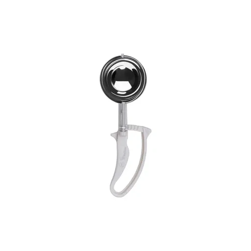 CHEF INOX EZY GRIP PORTIONER / ICE CREAM SCOOP NO. 6 WHITE HANDLE