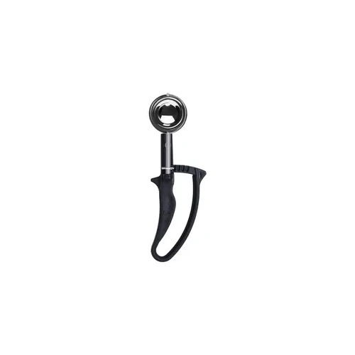 CHEF INOX EZY GRIP PORTIONER / ICE CREAM SCOOP NO. 30 BLACK HANDLE