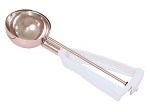 BONZER LITEGRIP ICE CREAM SCOOP NO.6 WHITE HANDLE 