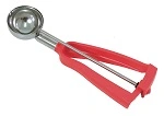 BONZER LITEGRIP ICE CREAM SCOOP NO.24 RED HANDLE