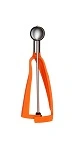 BONZER LITEGRIP ICE CREAM SCOOP NO.100 ORANGE HANDLE