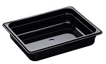 CAMBRO 1/2 x 65mm FOOD PAN, 3.9 LTR BLACK