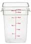 CAMBRO 22 QT CAMWEAR SQUARE CONTAINER