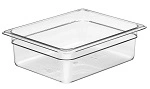 CAMBRO 1/2 x 100mm FOOD PAN 5.9 LTR CLEAR