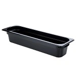 CAMBRO 2/4 x 100mm FOOD PAN, 5 Ltr BLACK