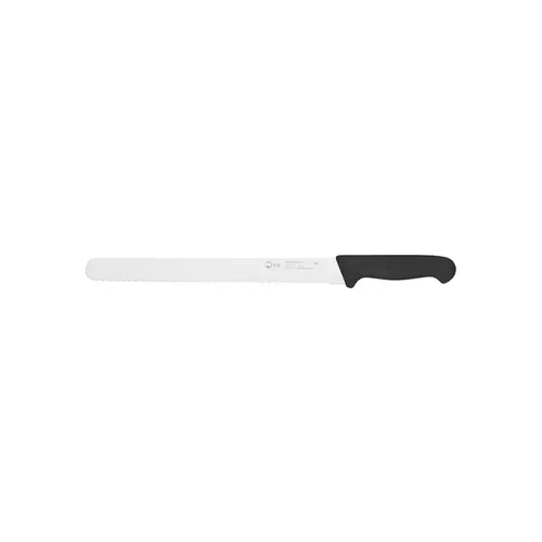 IVO SERRATED SLICING KNIFE BLACK HANDLE 300mm