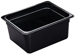 CAMBRO 1/2 x 150mm FOOD PAN 8.9 LTR BLACK