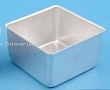 D.LINE DAILY BAKE MINI ALUMINIUM SQUARE CAKE PAN 10x6.3cmH