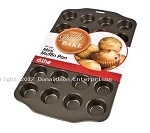 D.LINE DAILY BAKE 24 CUP MINI MUFFIN TRAY, NON-STICK