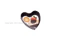 D.LINE N/S MINI HEART TART PAN 10x9x2cm 