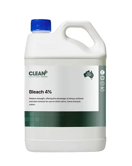 CLEANPLUS COMMERCIAL BLEACH 4% 5 LTR
