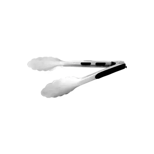 UTILITY TONG S/ST H.D. 300mm W/ LOCK RUBBER HANDLE