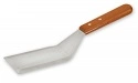 GRIDDLE SCRAPER 125x75mm WOOD HANDLE