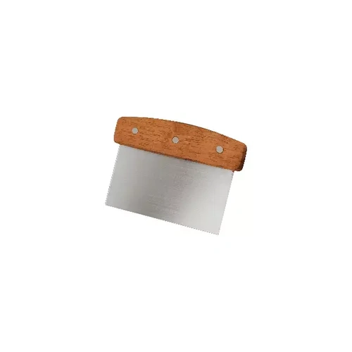 Dough Scraper w/ Wooden Handle 150x75mm 