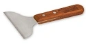 GRILL SCRAPER 110x55mm, WOOD HANDLE