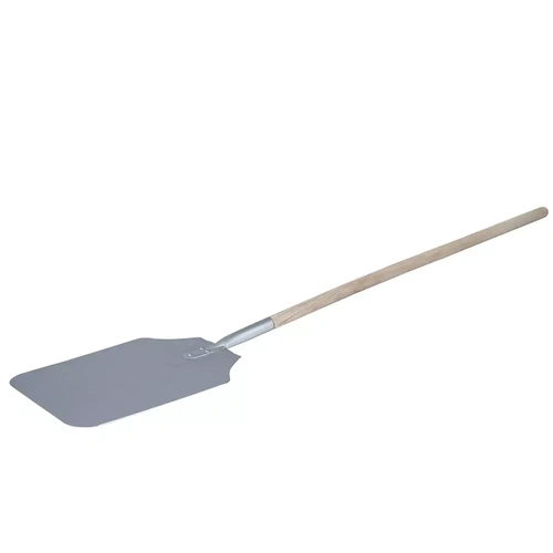 PIZZA PEEL ALUMINIUM HEAD 310x310mm WOOD HANDLE 