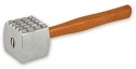 MEAT TENDERIZER ALUMINIUM HEAD W/ WOOD HANDLE