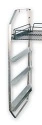 UNDER BAR GLASS RACK 3 TIER LEFT