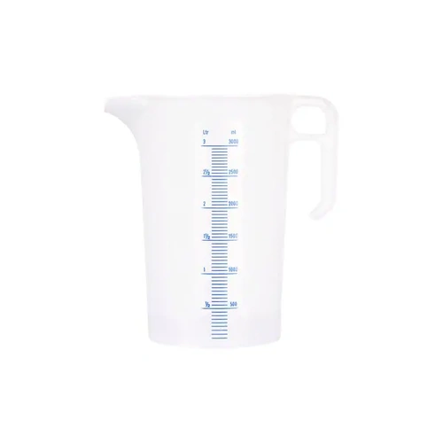 CHEF INOX BLUE SCALE MEASURING JUG 3 LITRE